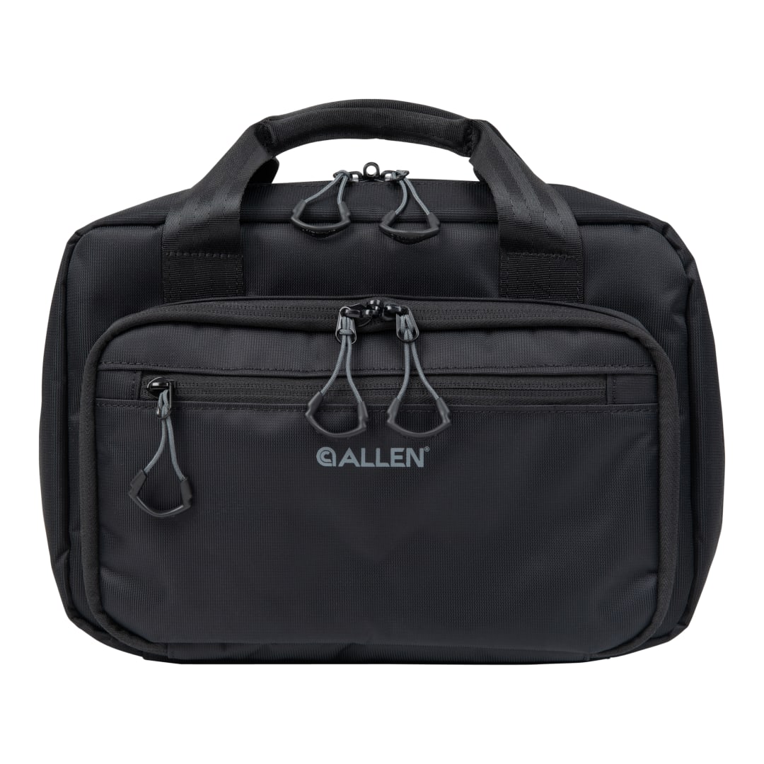 Allen Company Double Pistol Bag, 2-Sub Compact Handguns Under 6“, Black