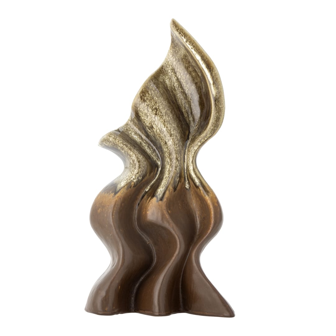 82062232 - Flood Deco, Brown, Stoneware STOCK: 30