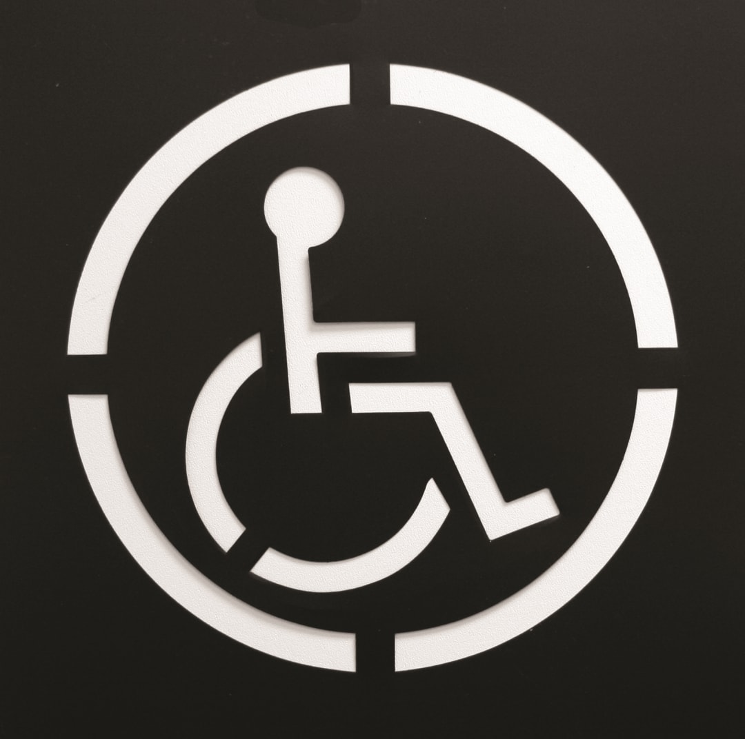 Stencil-(Handicap Symbol) 15-1/2" Diameter PVC