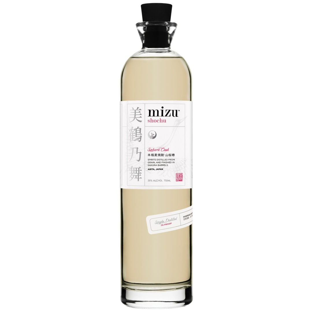 Mizu Sakura Cask Shochu 750ml 70 Proof