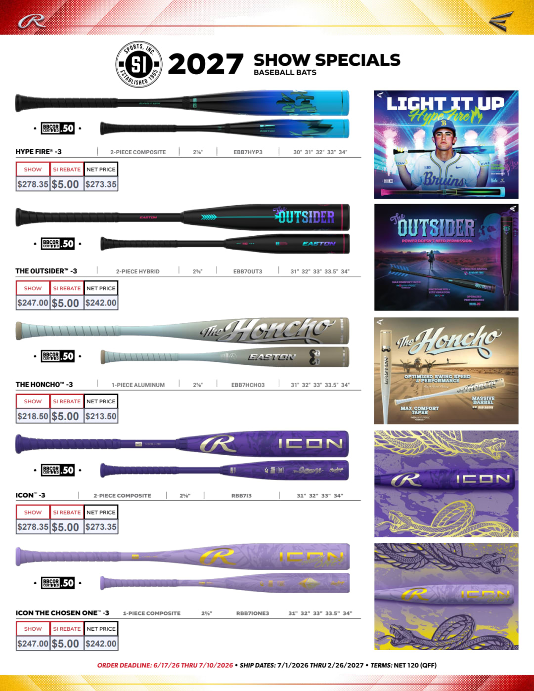 12. 2026 SI Show Specials - BATS