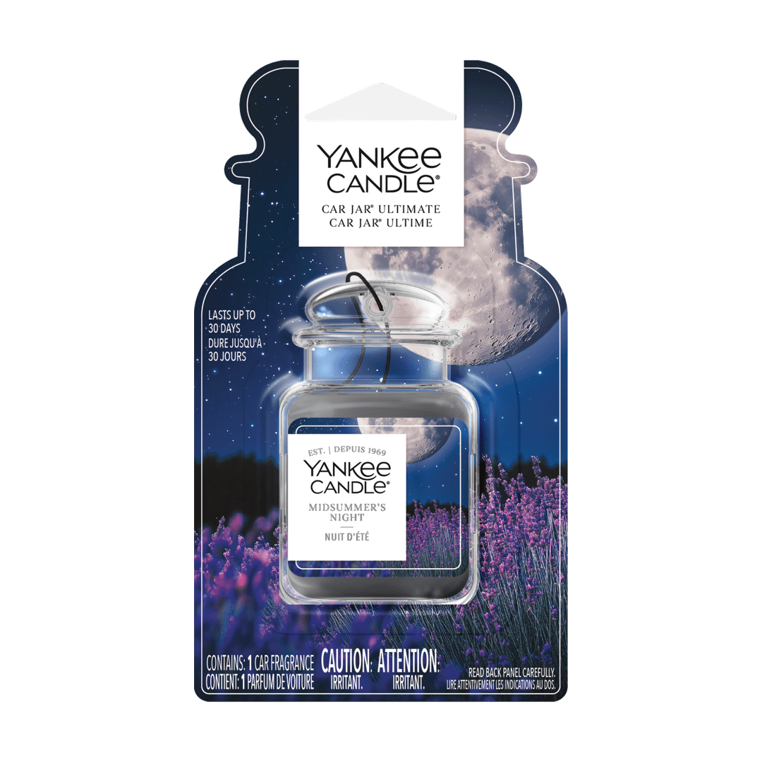 Désodorisant de voiture Yankee Candle Car Jar Ultime, nuit d’été