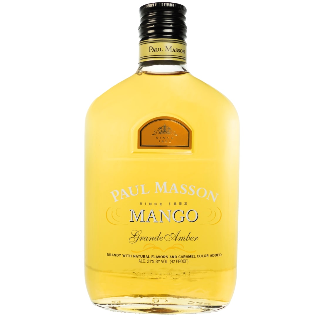 Paul Masson Mango Brandy 375ml 42 Proof