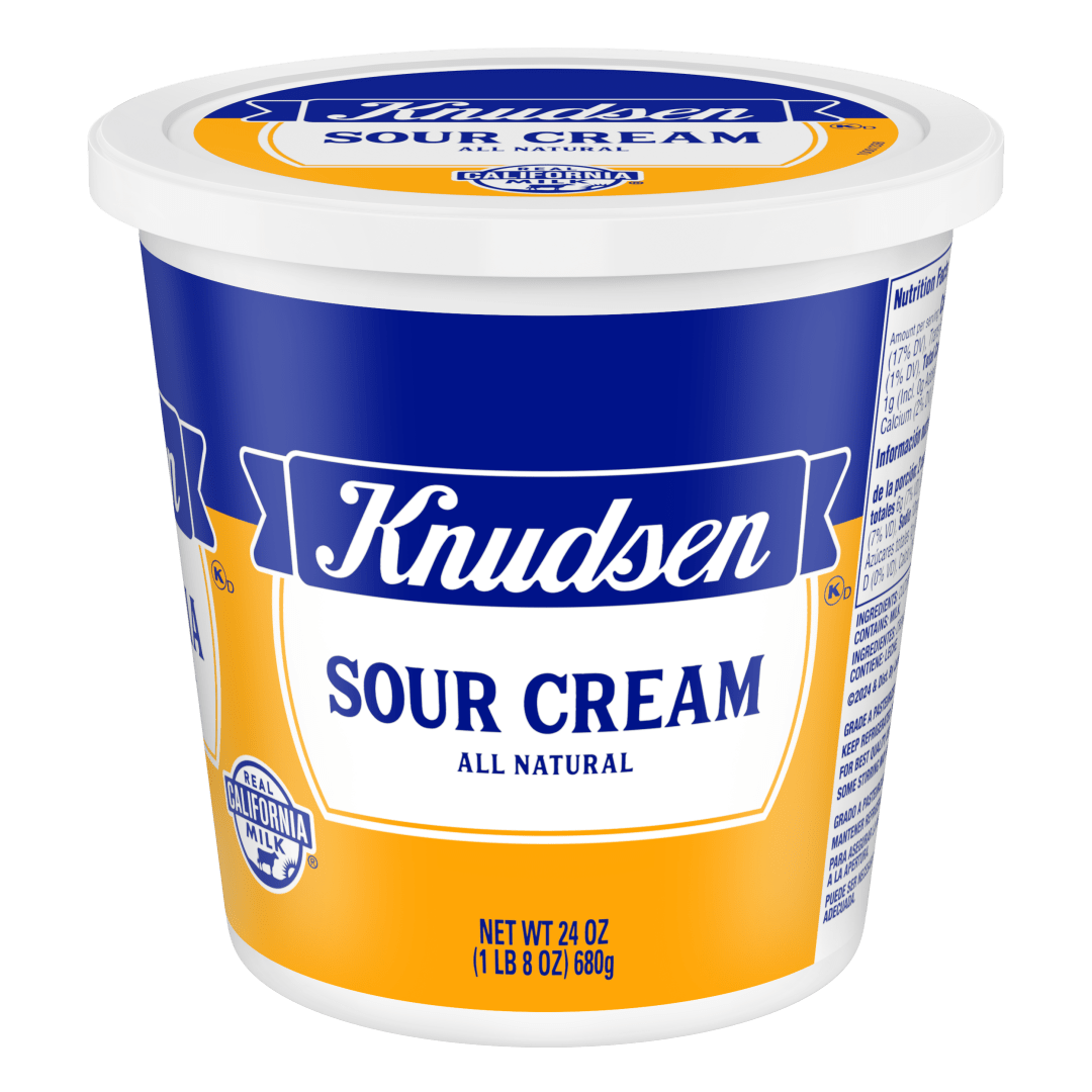 Knudsen's All Natural Sour Cream, 24 oz Tub