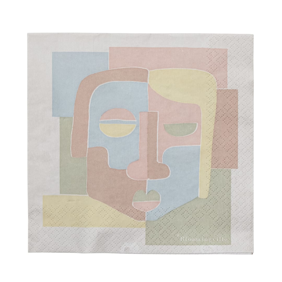 82062330 - Peto Napkin, Rose, FSC®Mix, Paper STOCK: 300