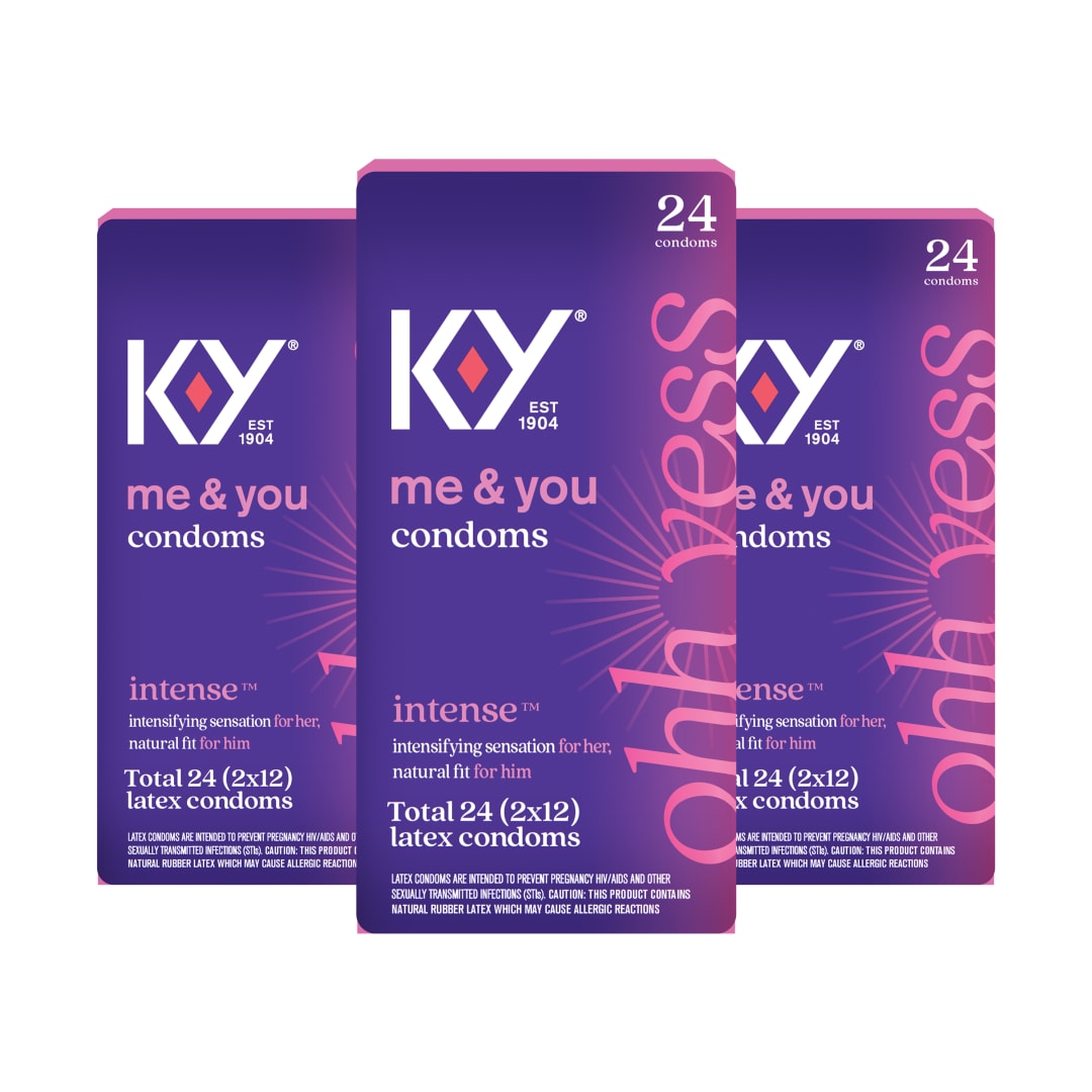 K-Y® Intense™ - Condom 6/(3x24) ct.
