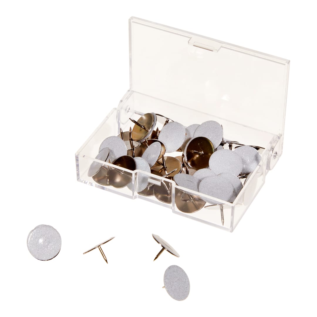 Allen Company Reflective Trail Marking Tacks, 50-Pack, White