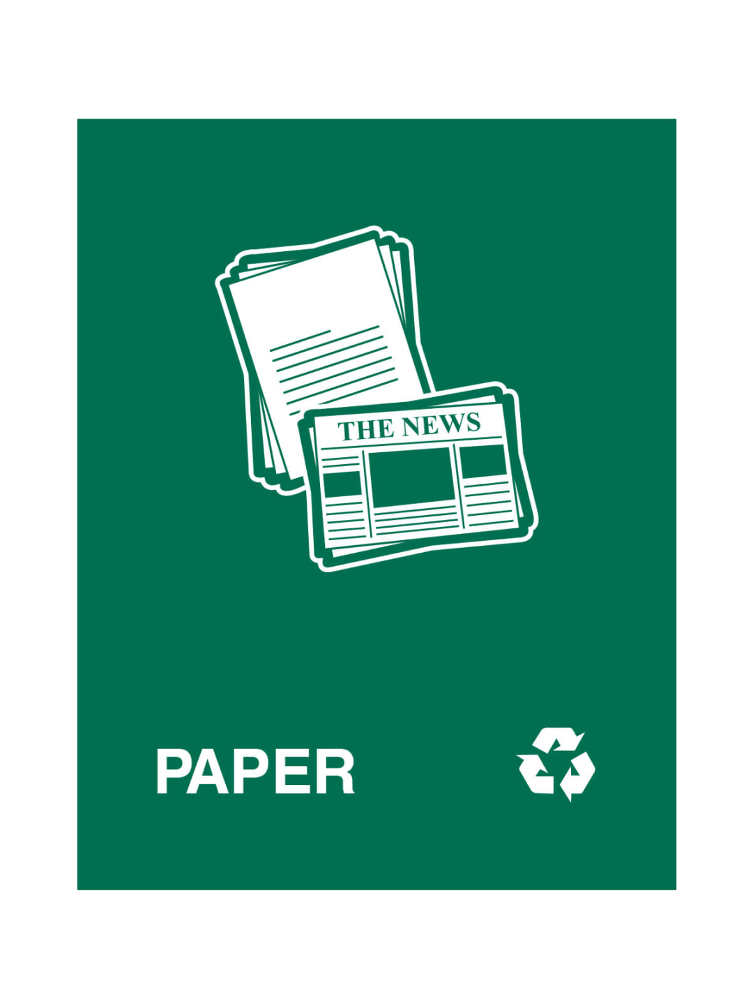  ASPYRE - Sign - Paper - Green