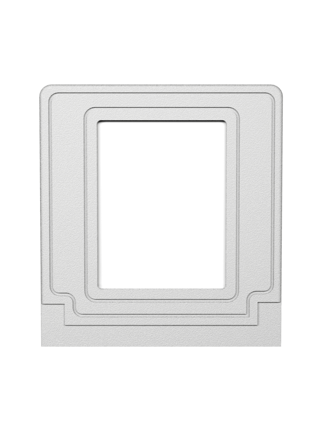  VENTURE - Single - Sign Frame - White
