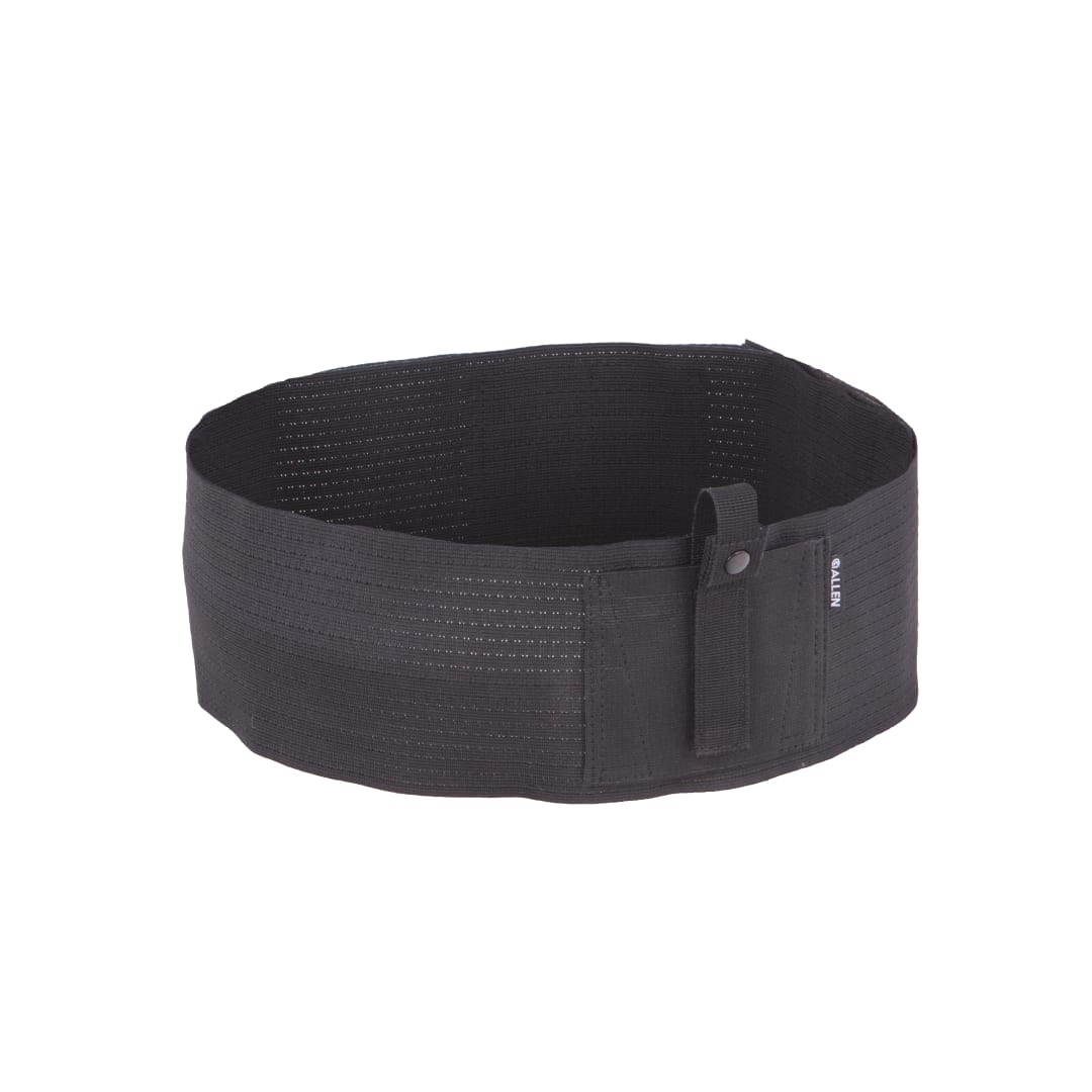Allen Company Hideout Belly Band Gun Holster, 46-60" Waists (116cm-125cm), XL to 3XL, Black