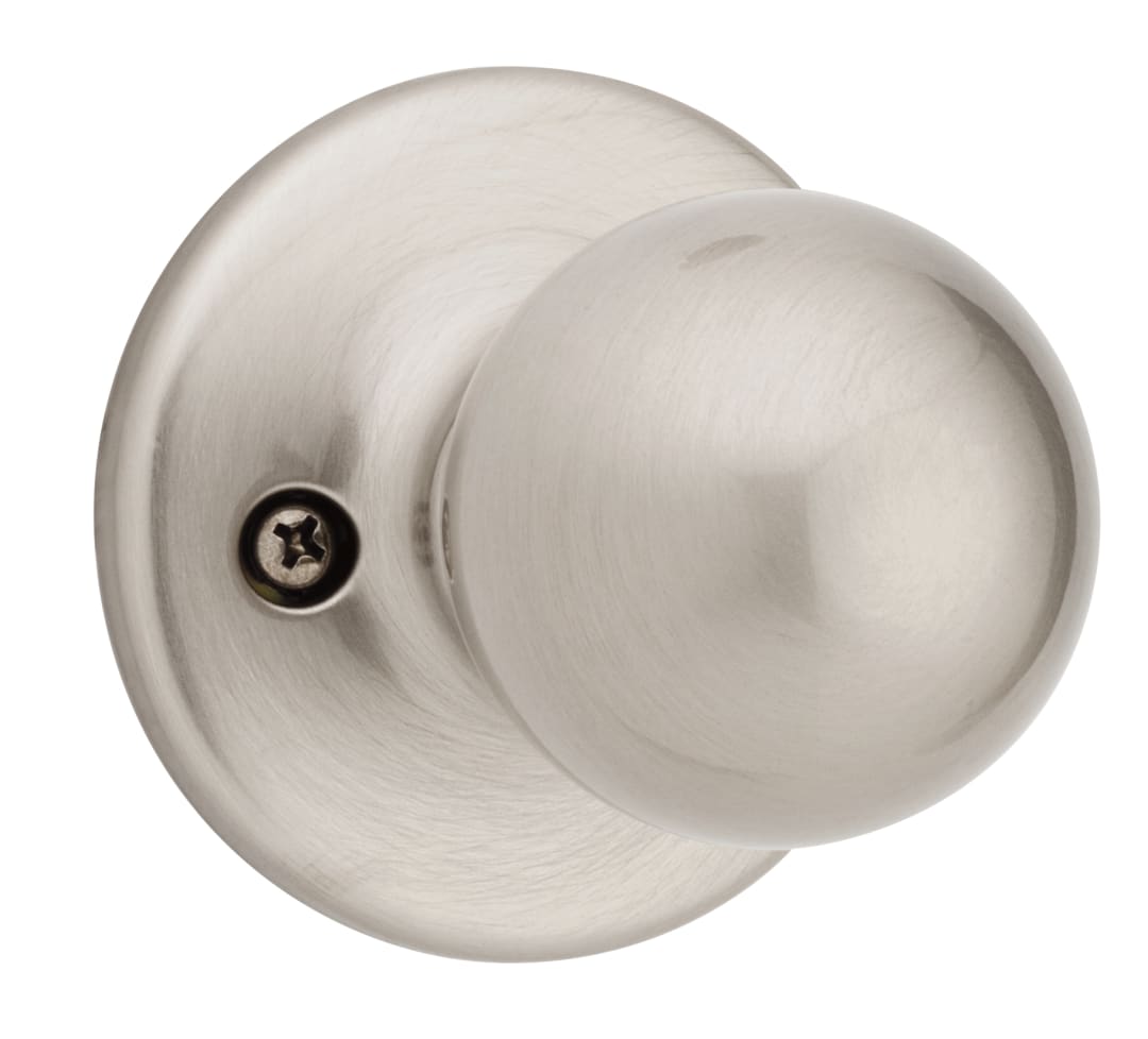 Yukon Hall/Closet Knob in Satin Nickel