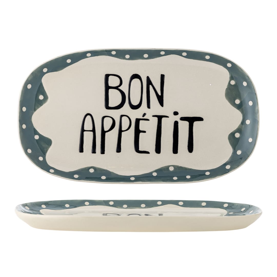 82072766 - Soline Serving Plate, Multi, Stoneware STOCK: 300