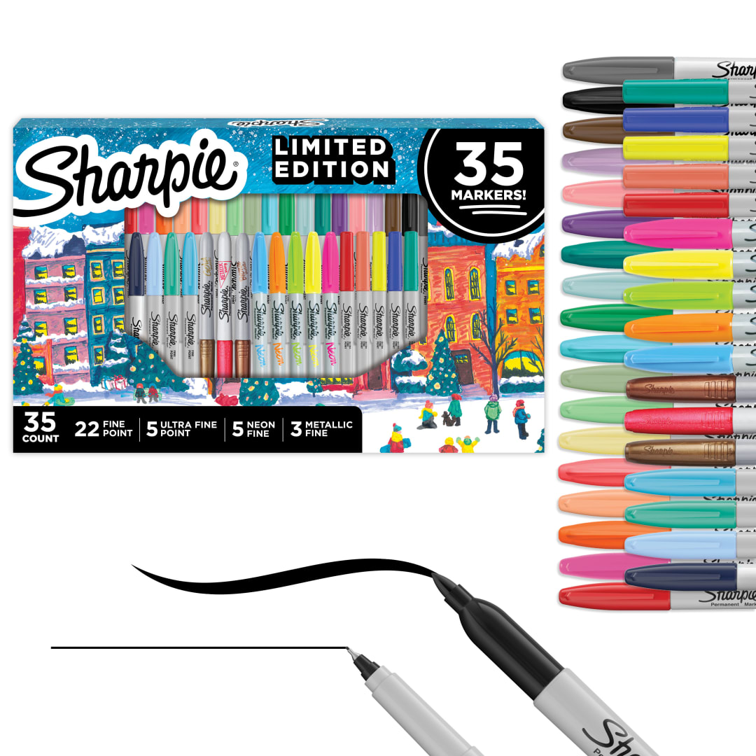 SHARPIE 35CT ASST HLDY 25