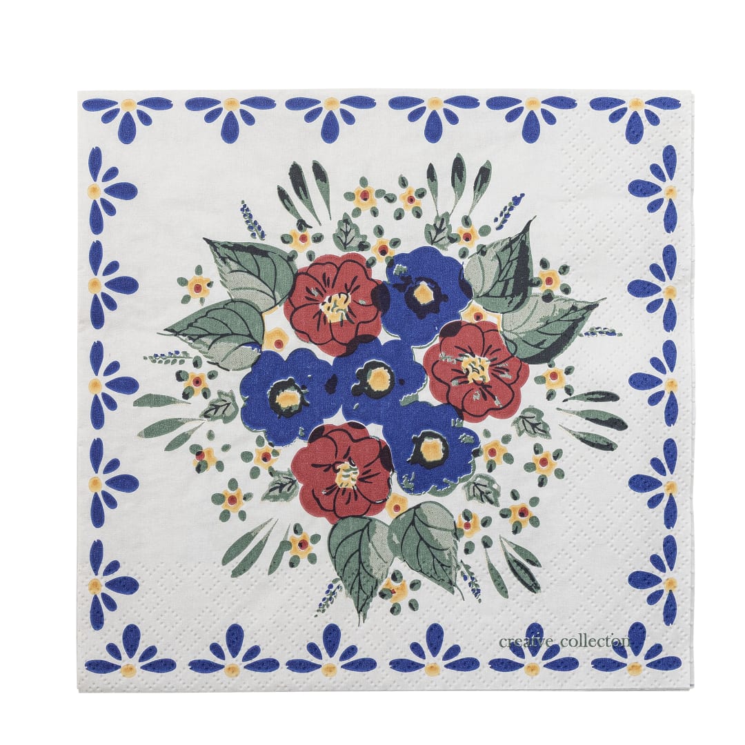 82063271 - Florist Napkin, Multi, FSC®Mix, Paper STOCK: 300