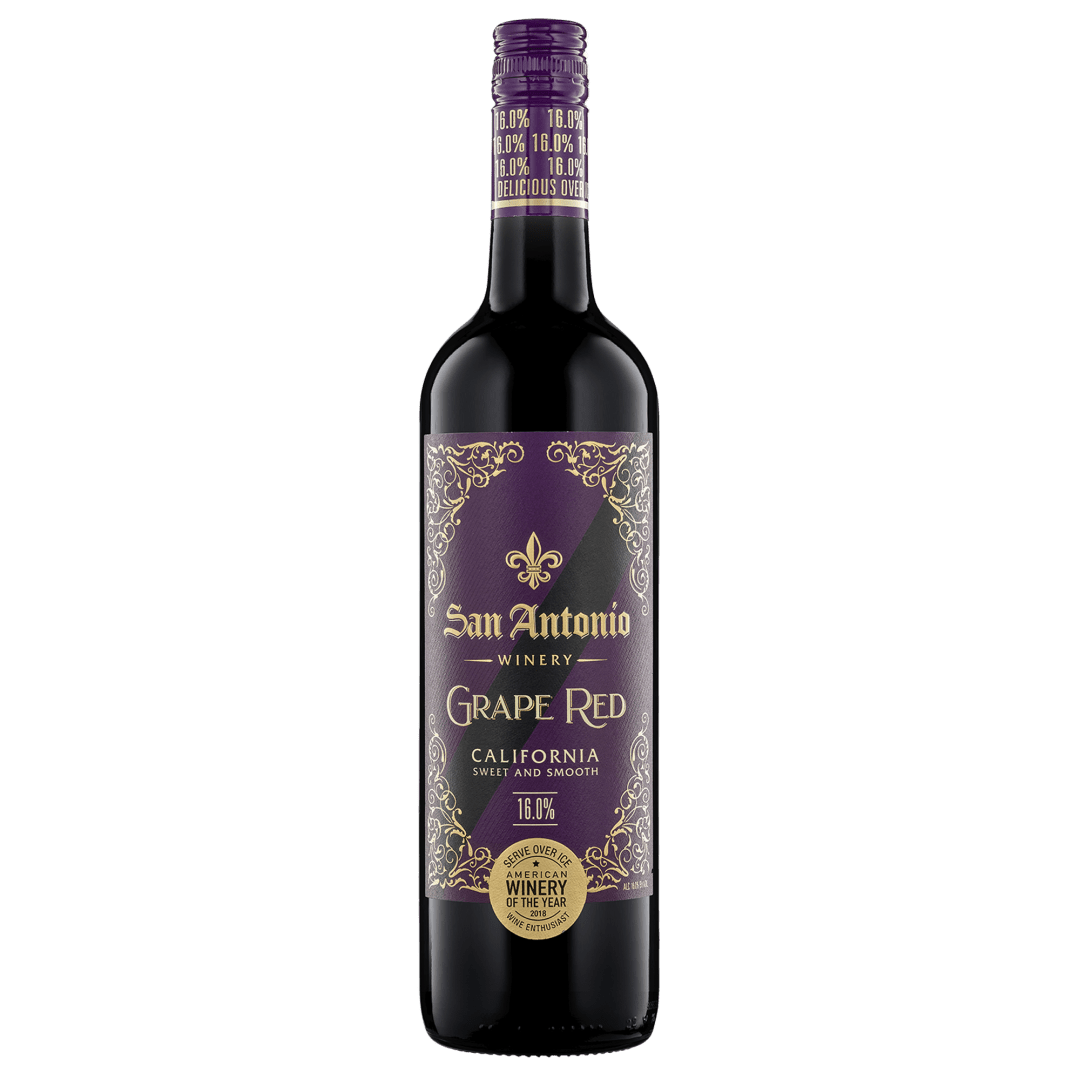 San Antonio Grape Red California Sweet and Smooth Red Wine 750 ml