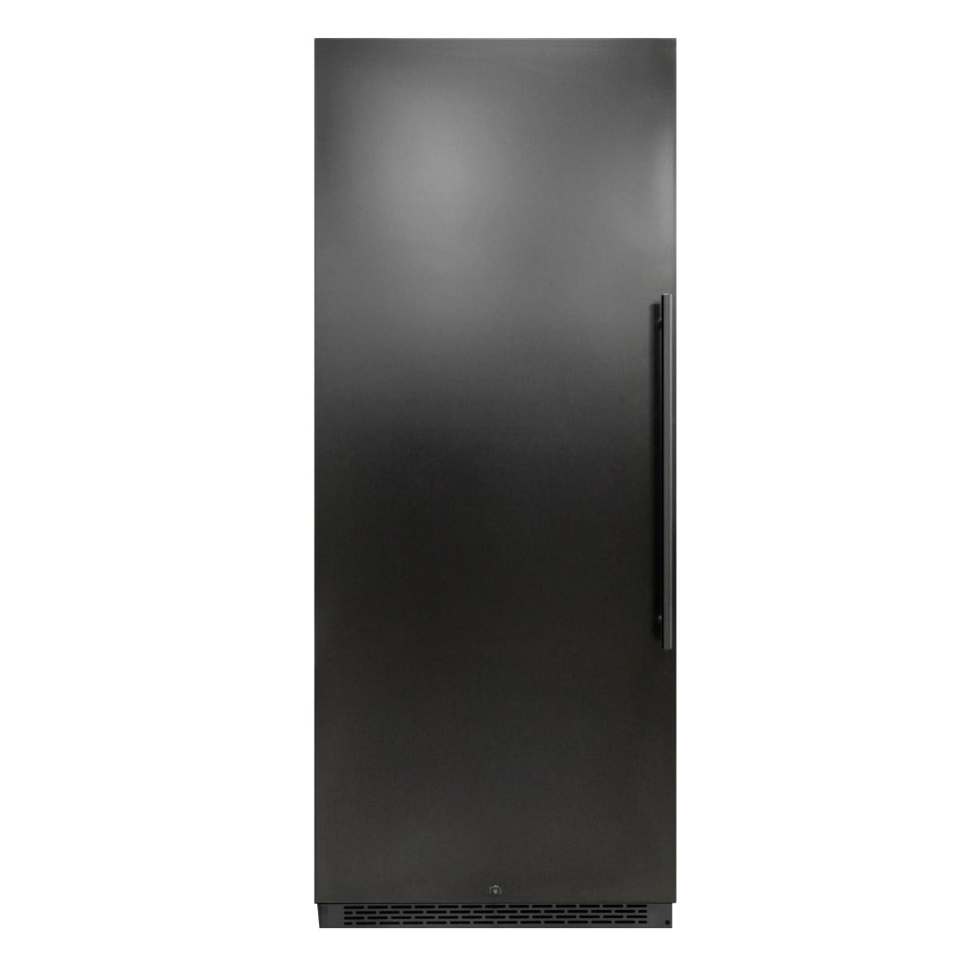 EL-300GFEB-L - 300 Bottle Garage Dual-Zone Wine Cooler, Black (Left Hinge)