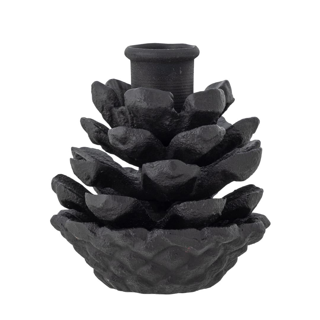 82061108 - Fernie Candle Holder, Black, Iron STOCK: 4