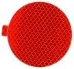 Truck-Lite 3" Red Round Reflective Tape Adhesive Mount