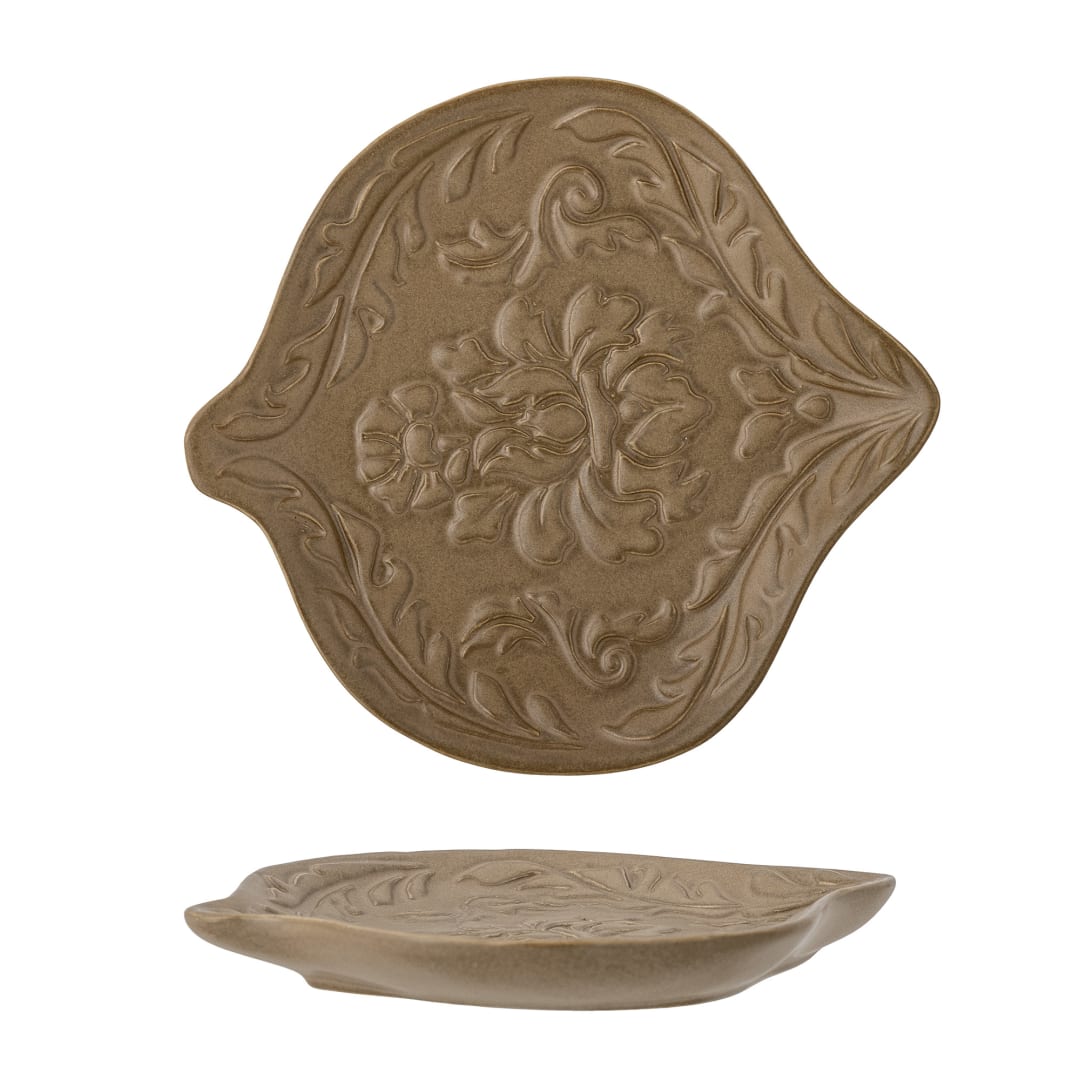 82054327 - Lizz Bowl, Brown, Stoneware STOCK: 300