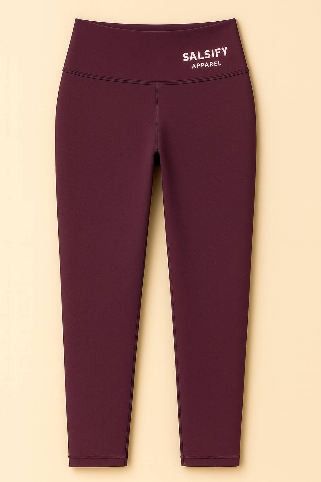 Women’s Yoga Leggings – Plum