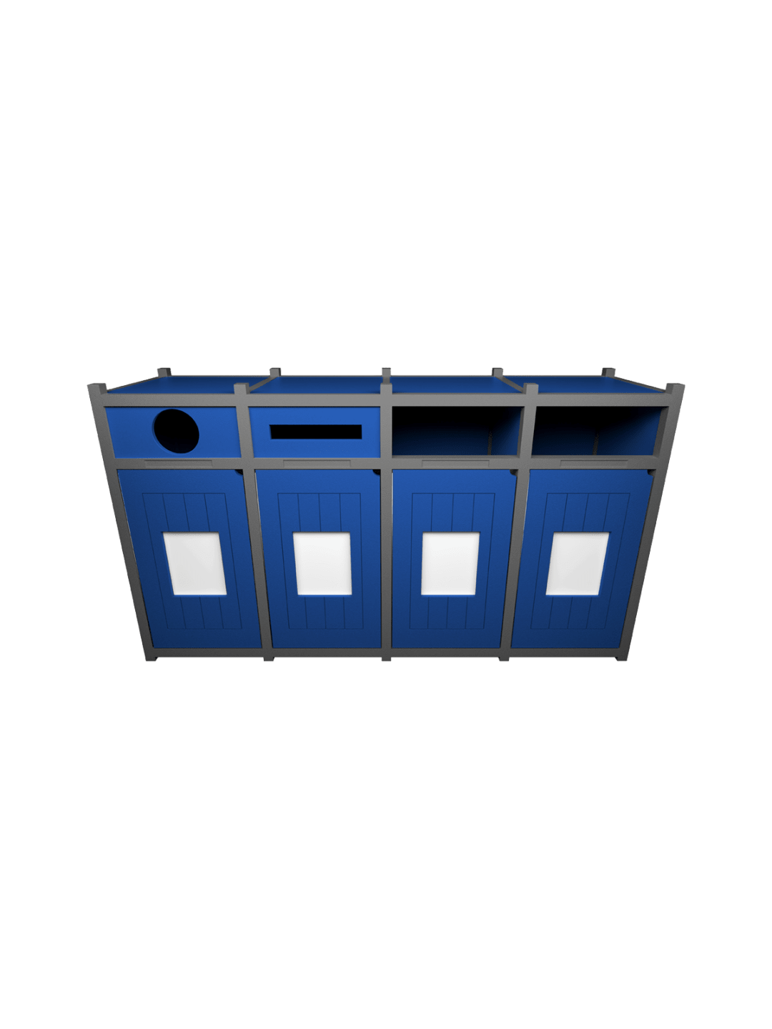  VISION - Quad - Unit - Circle-Slot-Full-Full - Grey-Blue