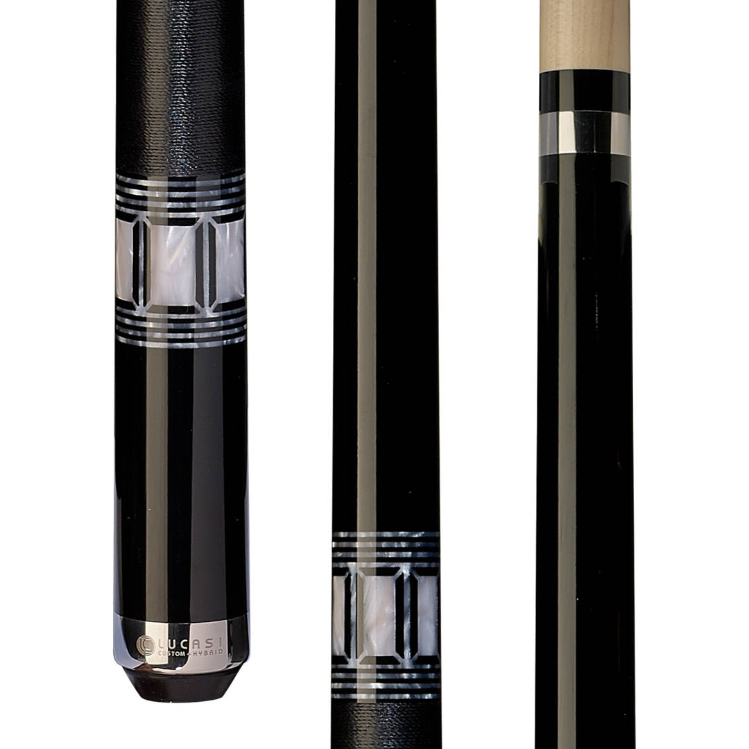 Lucasi BLACK,PEARLIZED WHITE I