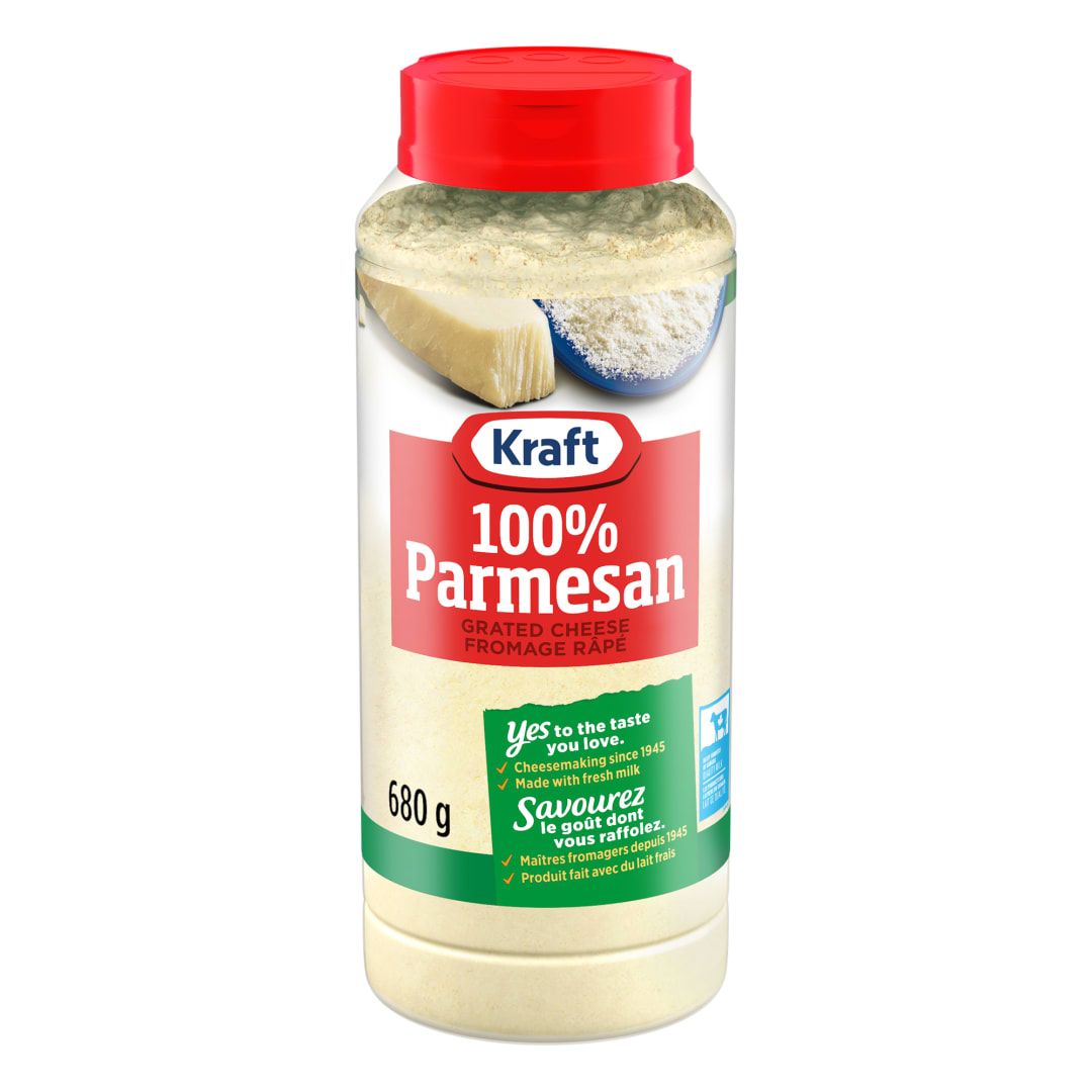 Kraft Parmesan Cheese Grated, 680g