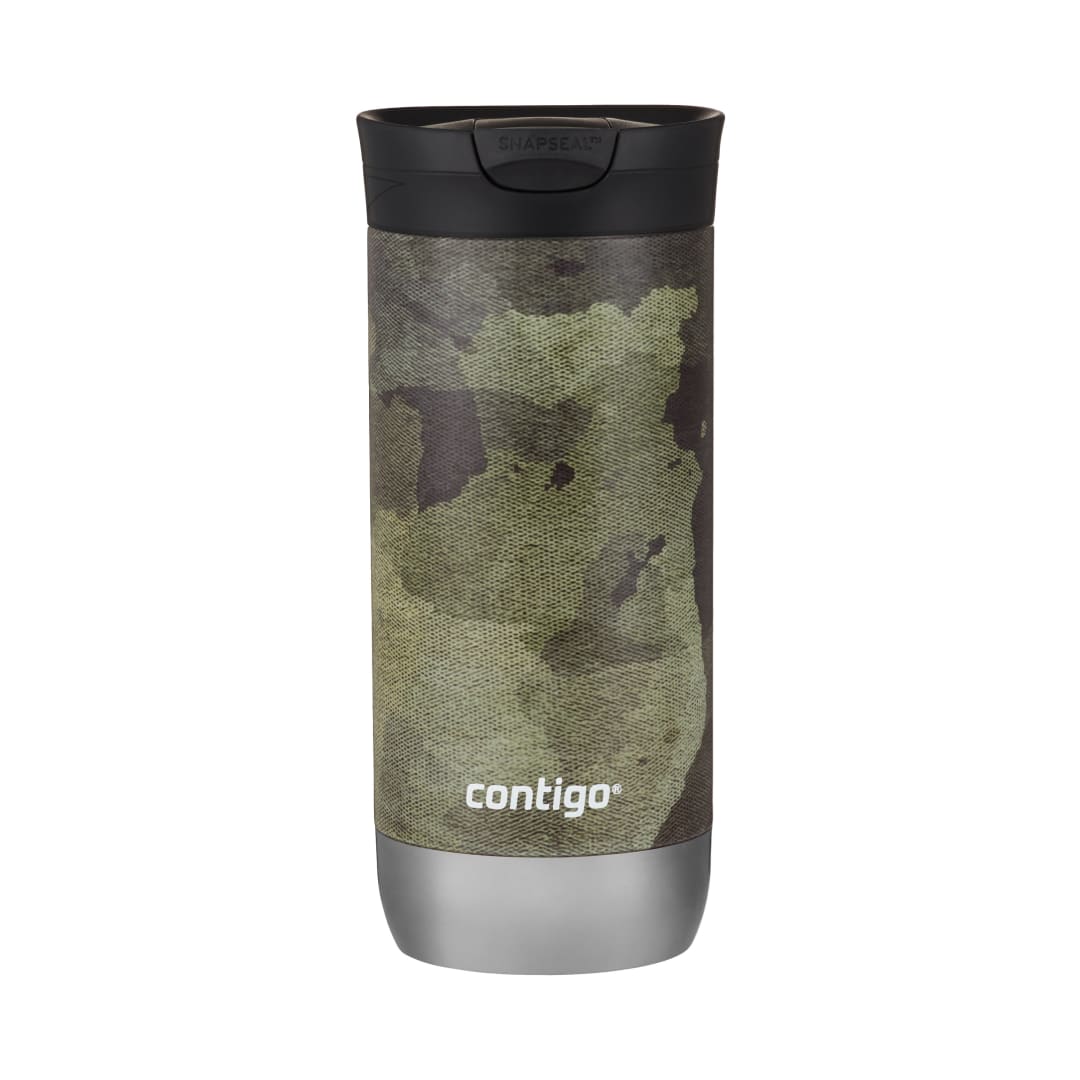 Contigo®Huron 2.0 Taza de Viaje de Acero Inoxidable con Tapa SNAPSEAL, 20 oz, Tex