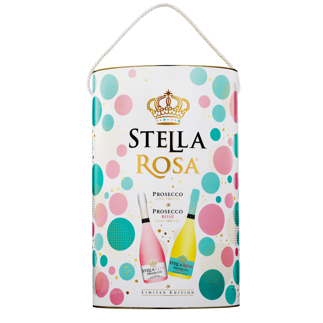 Stella Rosa Prosecco and Prosecco Rose Oval Gift Box VAP