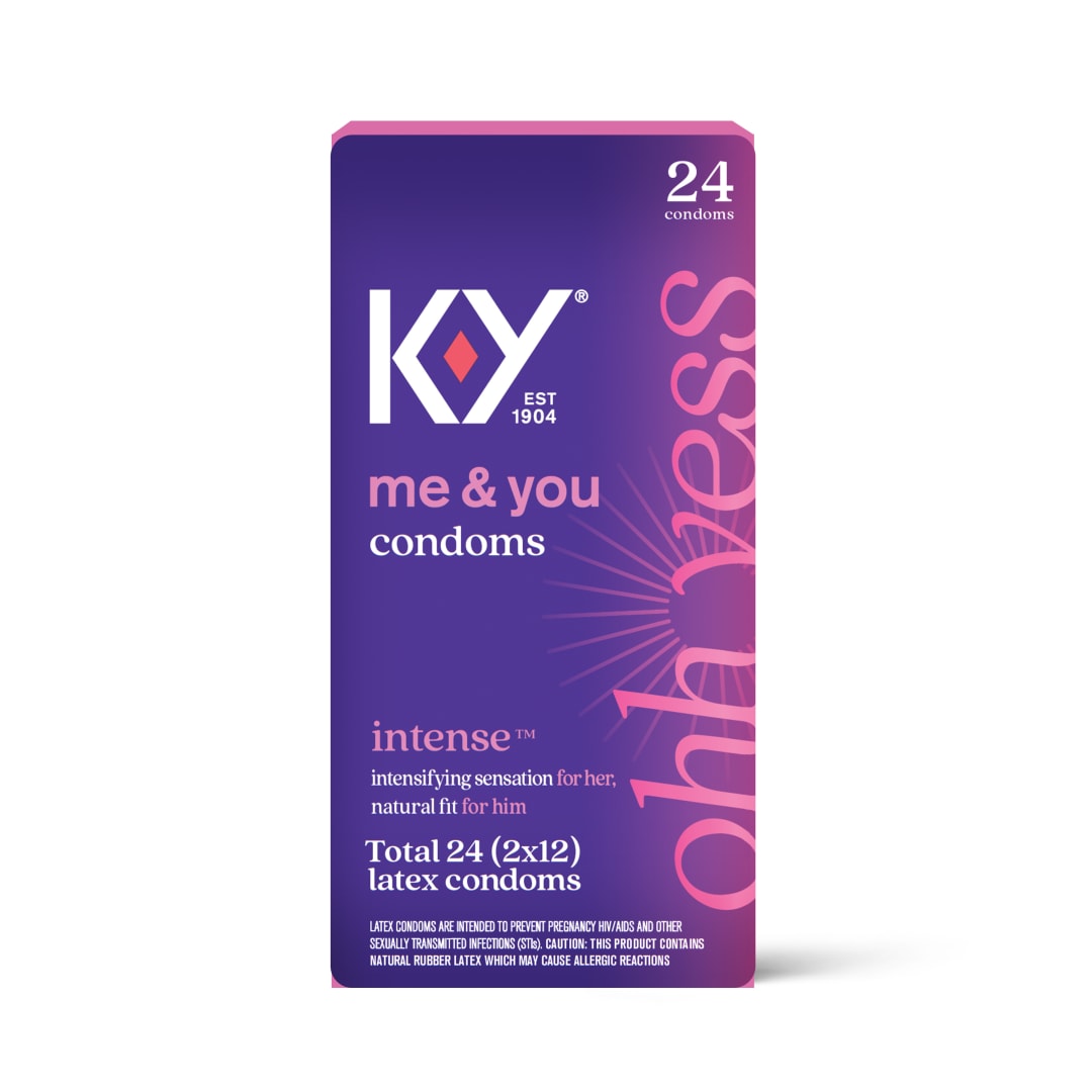 K-Y® Intense™ Lubricated - Condom 18/24 ct.