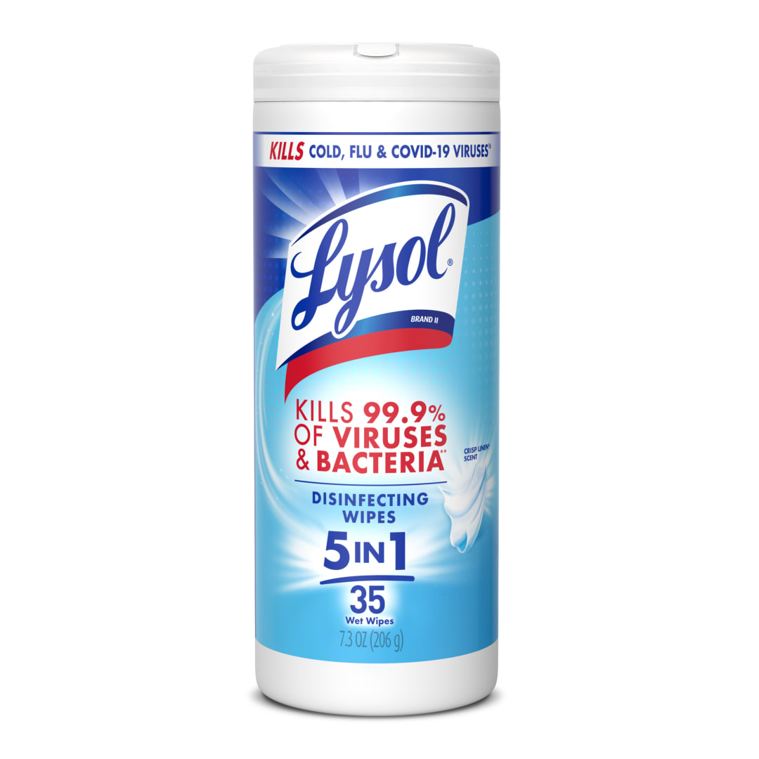 LYSOL® Disinfecting Wipes - Crisp Linen® 12/35 ct.