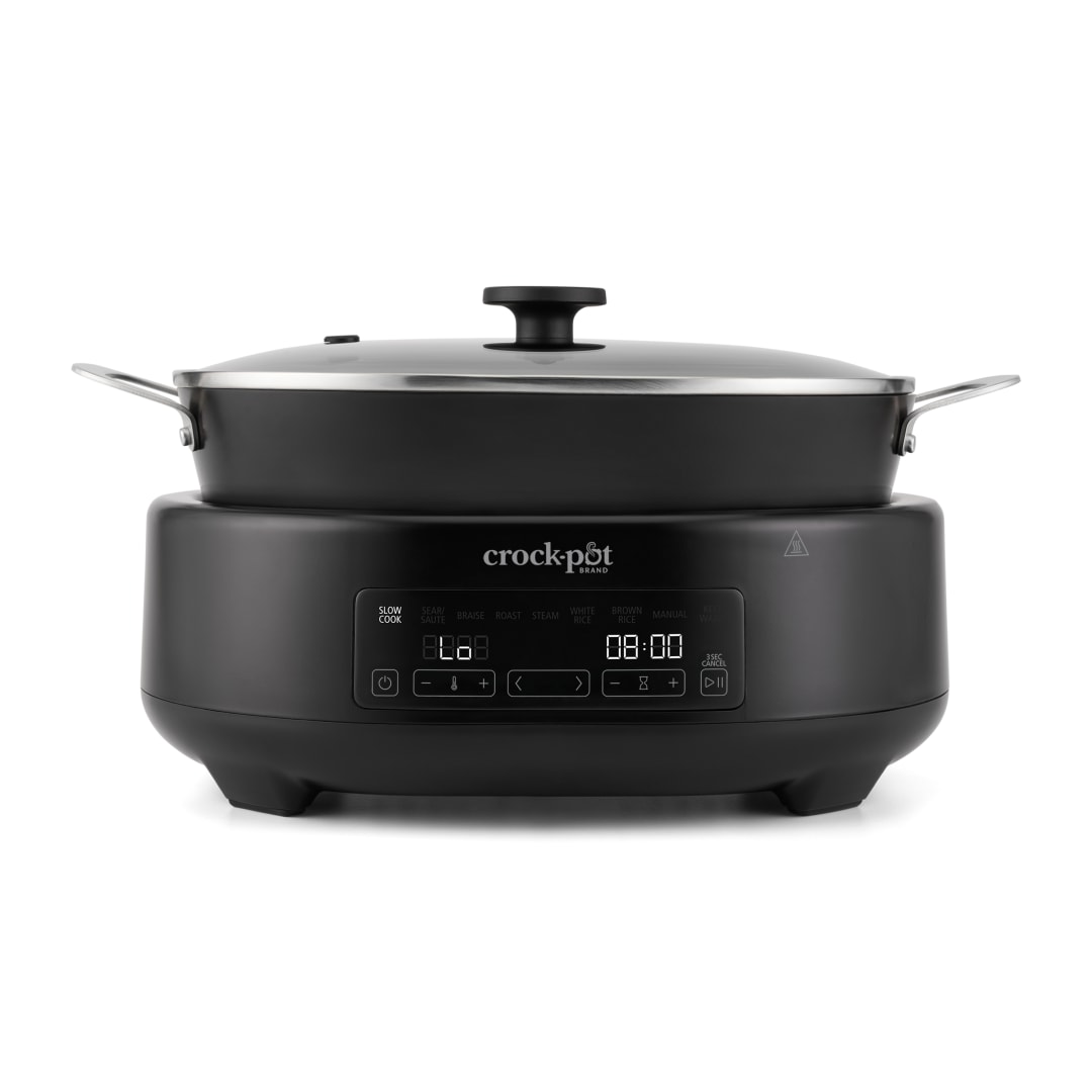 SLOW COOKER CRP 6QT LOWPROFILE BK