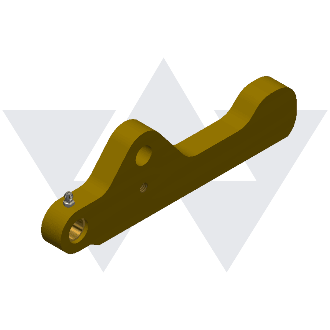 Wastebuilt® Replacement for McNeilus Mount Latch Cylinder Assembly SS PIII