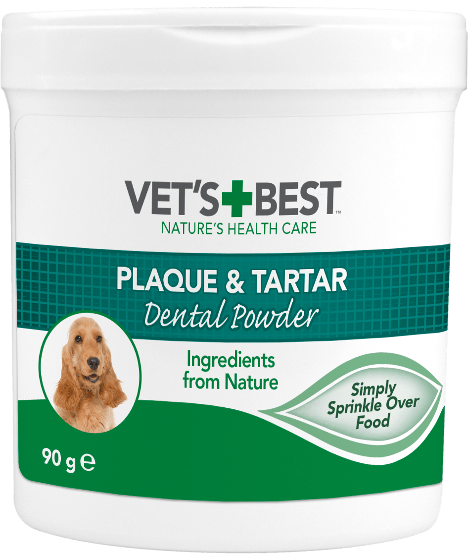Vet's Best Plaque and Tartar Dental Powder for Dogs - 90g