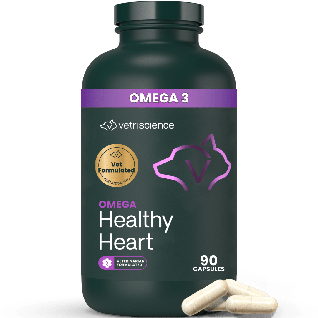 VS Omega Healthy Heart Capsules, Dogs & Cats, 90ct