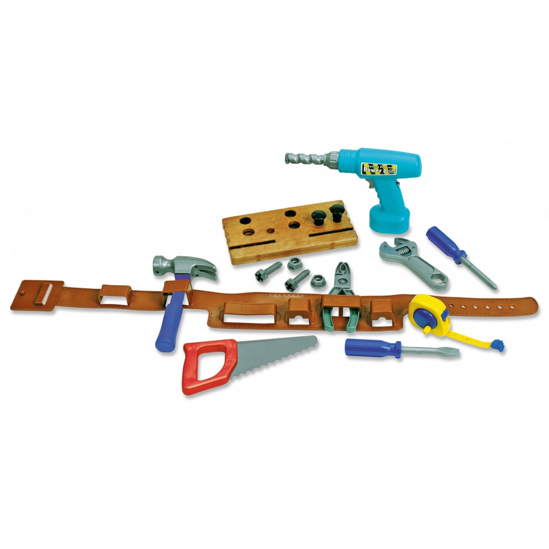 PRETEND & PLAY WORKBELT TOOL SET