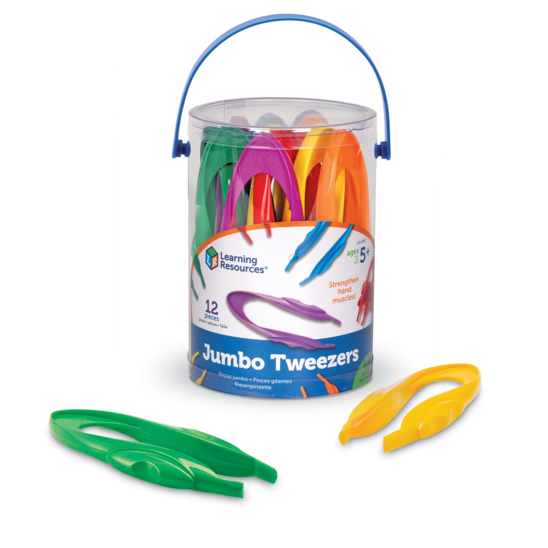 JUMBO TWEEZERS - SET OF 12