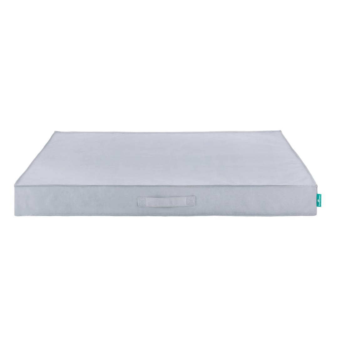 FurHaven Jumbo Cooling Gel Dog Bed – Indoor/Outdoor Water-Resistant Orthopedic Mattress Pet Bed, Removable Washable Cover, Gray Mist