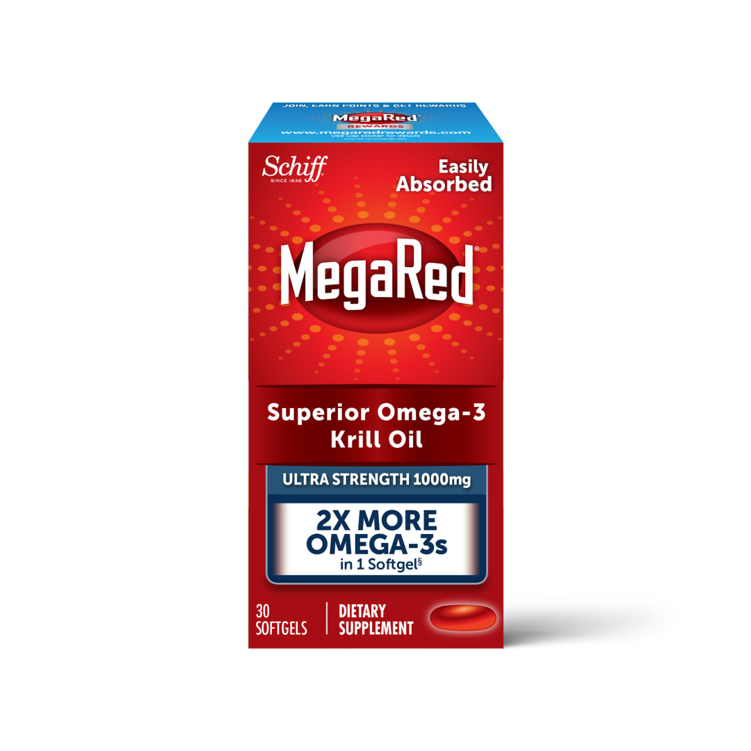 MEGARED® Omega-3 - Krill Oil Ultra Strength 1000mg 12/30 ct.