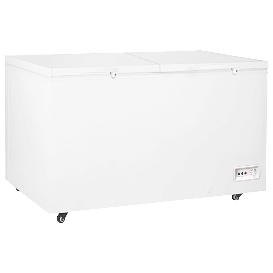 BDCF-16/2R - BD Chest Freezer 2 Solid Lids, 15.4 Cu Ft, White