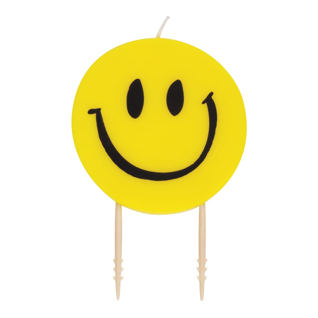 Happy Faces Shaped Birthday Candle