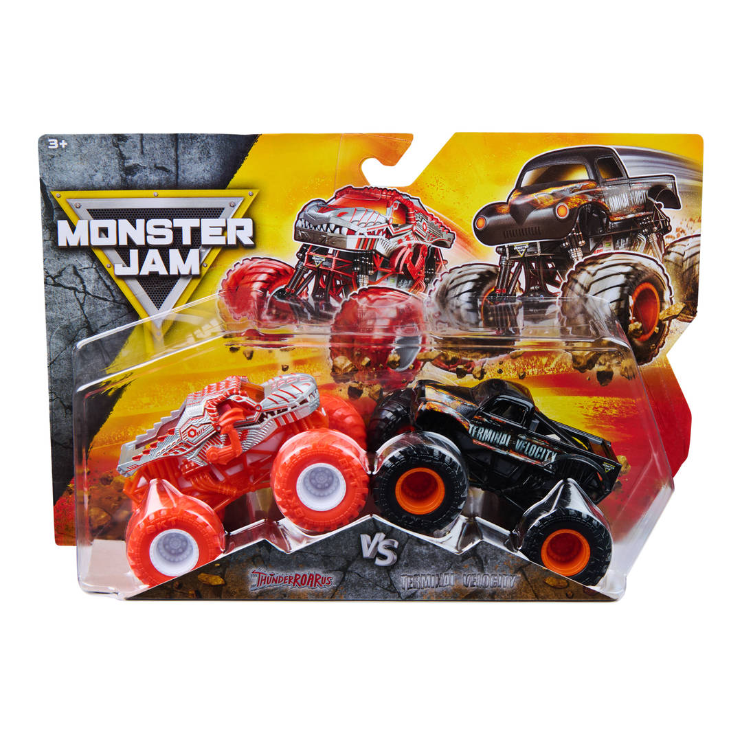 Monster Jam ThunderROARus vs Terminal Velocity Monster Trucks 2-Pack