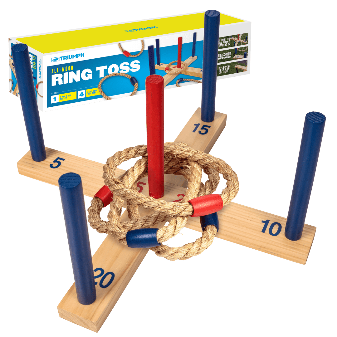 Triumph Wooden Ring Toss Game 