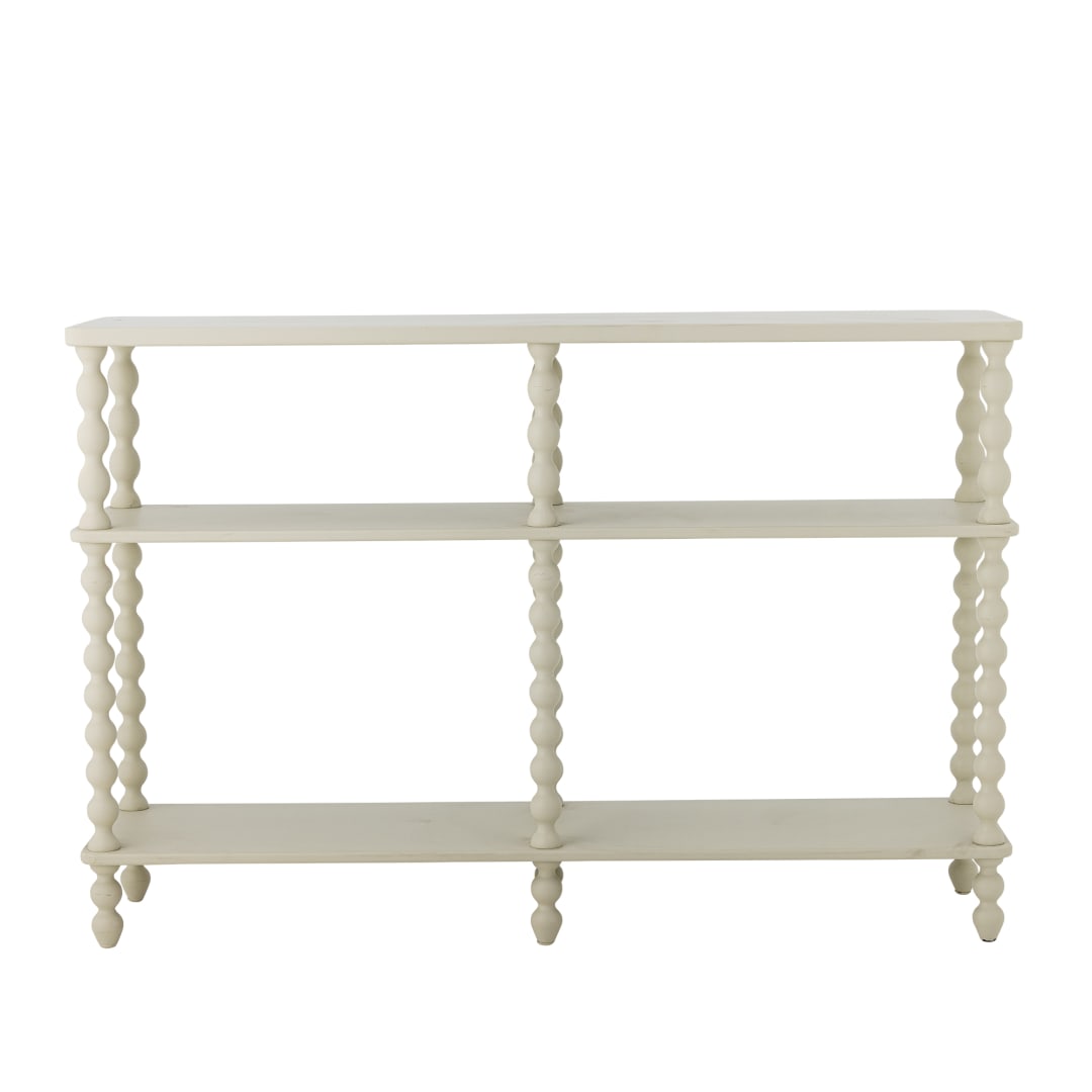 82064947 - Salino Console Table, White, Firwood STOCK: 106