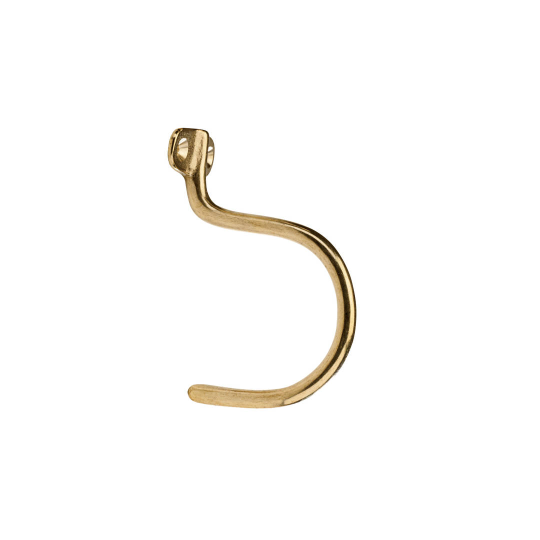 A65F Facemount Brass Table Hoo