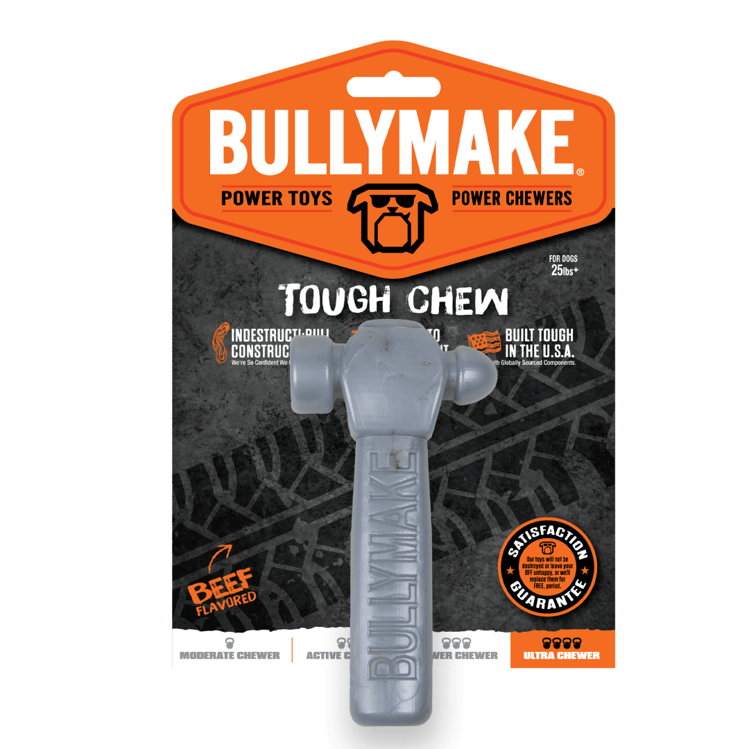 BULLYMAKE Tough Chew Silver Hammer - Beef Flavored