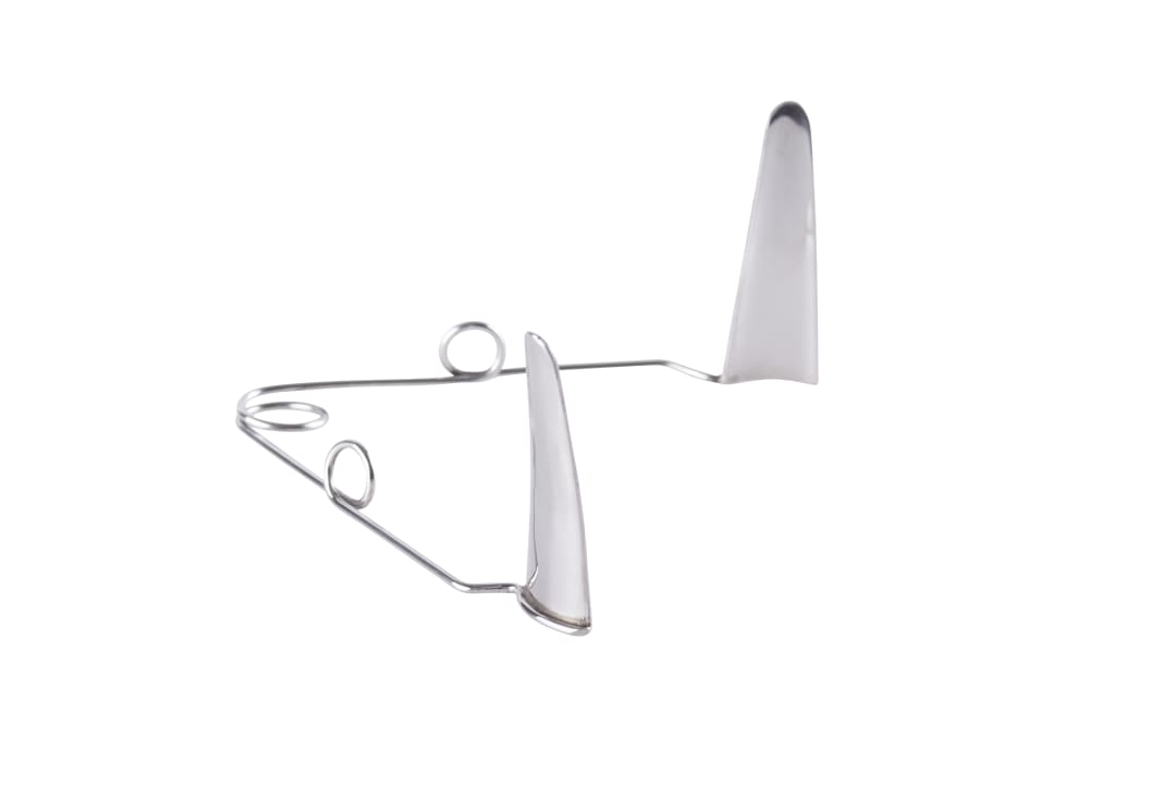 KRUUSE Dental Curved Cheek Dilator, Long 4.1cm