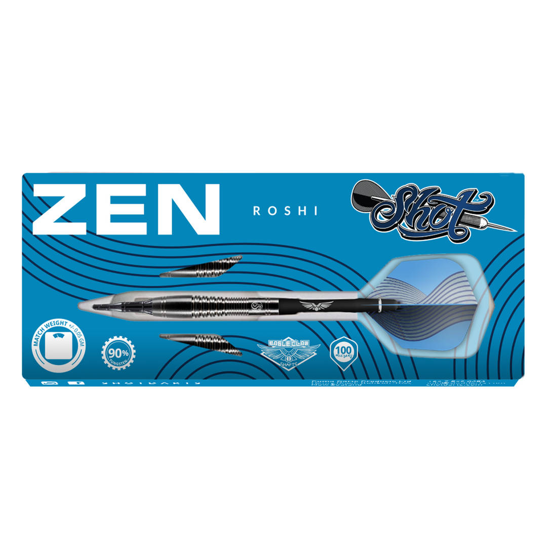ZEN ROSHI SOFT TIP DART SET 18
