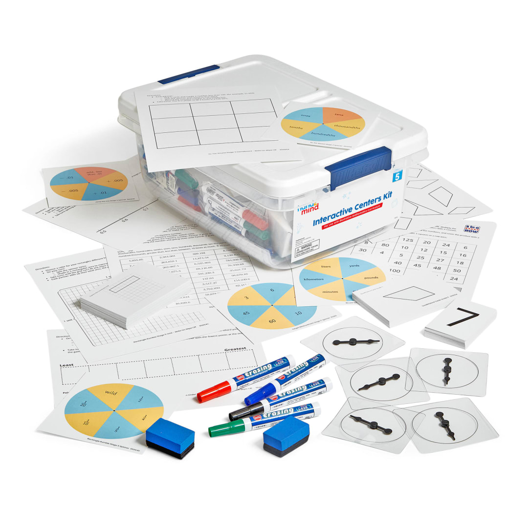 IM® K-12 MATH CENTERS KIT 1ST EDITION GR 5 -1BX