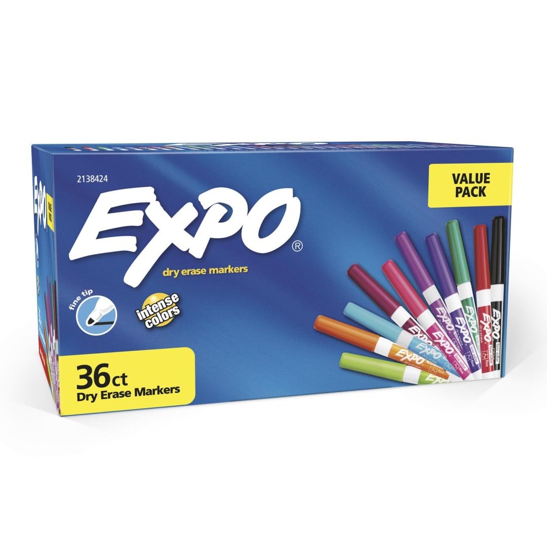 EXPO LO FINE VIBRANT ASST 36CT BX